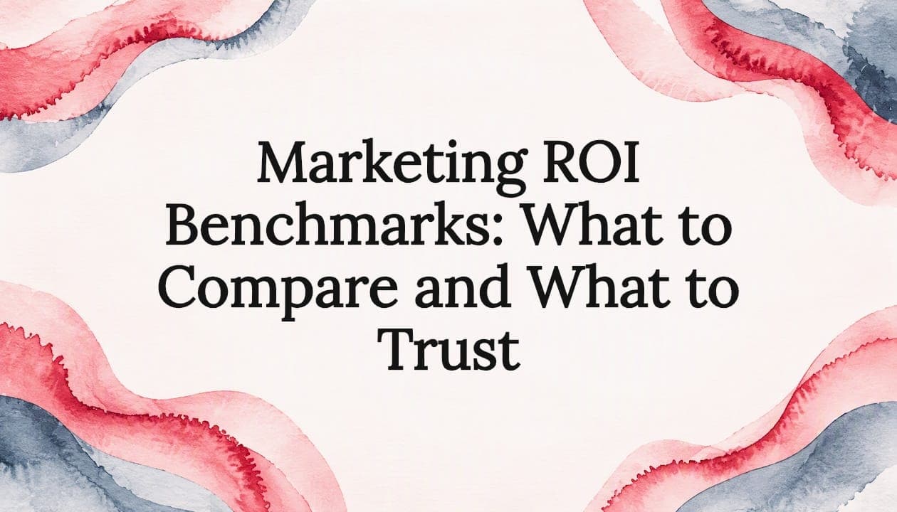 Marketing ROI Benchmarks: What to Compare and What to Trust